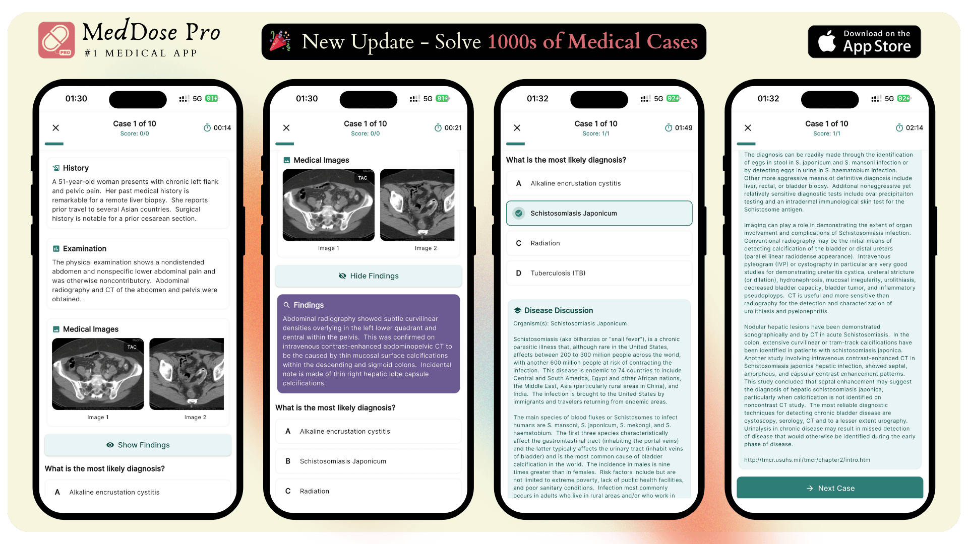 Solve Medical Cases - MedDose